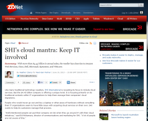 SHI-cloud-mantra-ZDNet SHI helps IT stay involved with cloud migrations