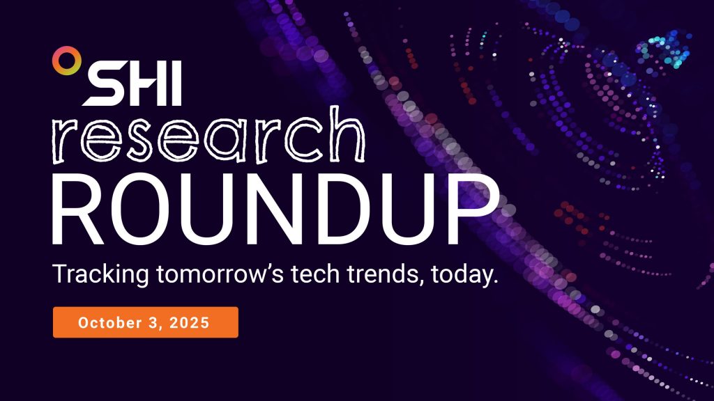 SHI’s Research Roundup for October 3, 2025