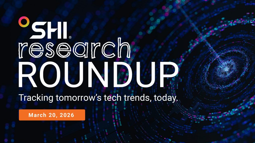 SHI's Research Roundup for March 20, 2026